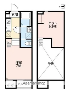 アンビエンテ【1階】の間取り