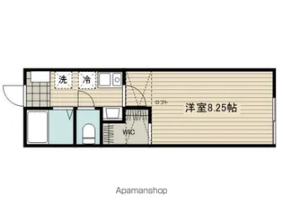 ベルトピア秋田4A【105号室】の間取り