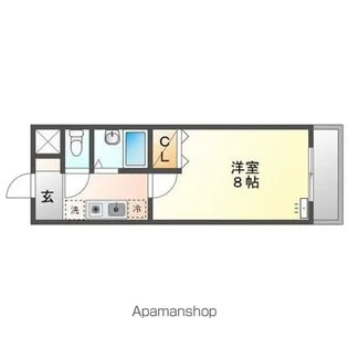 WAVE-KⅡ【1階】の間取り