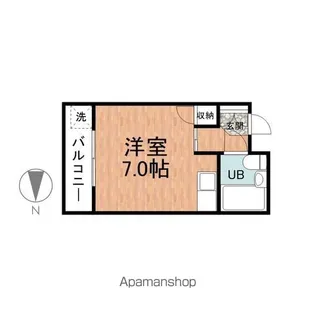 シルクタウン【302号室】の間取り