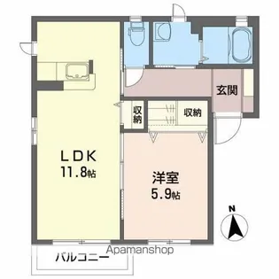 シャインステージ【1階】の間取り
