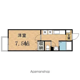 サンガーデン南大沢【1階】の間取り