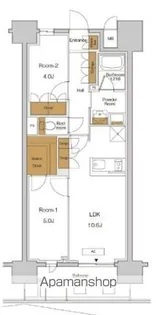 RJRプレシア東十条ガーデン【14階】の間取り