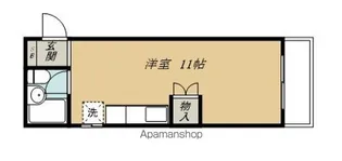 アゼリアハイツ【504号室】の間取り