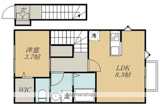 セフィラ上杉【2階】の間取り