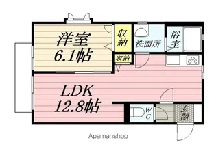 神奈川県横浜市港南区港南3丁目【アパート】の間取り