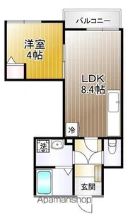 マピエス潮見台【2階】の間取り