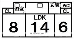 北海道帯広市西十四条北5丁目【一戸建】の間取り