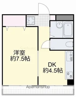 プラーナ富町【202号室】の間取り