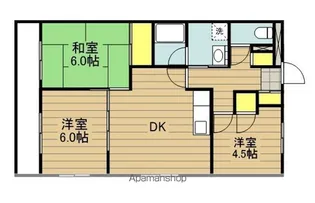 エスポワール喜沢【5階】の間取り