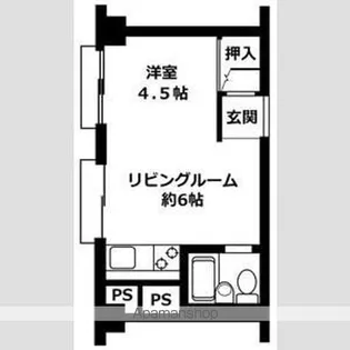 サンハイツ木の花【2階】の間取り
