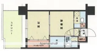 エステートモア平尾センティモ【10階】の間取り