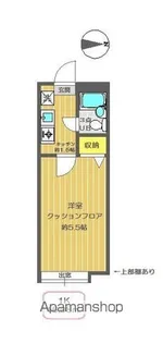 リバージュ北綾瀬【1階】の間取り