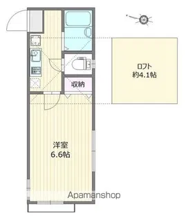 アテネコート田端【1階】の間取り
