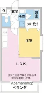 ウィルロイヤル【3階】の間取り