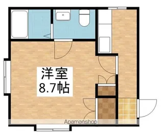 パレスアクアマリン大形【1階】の間取り