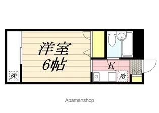 ブロードフラット【2階】の間取り