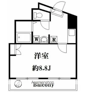 新幸倉ビル【3階号室】の間取り