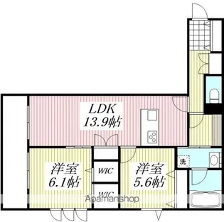キルシュ ブリューテ 2【403号室】の間取り
