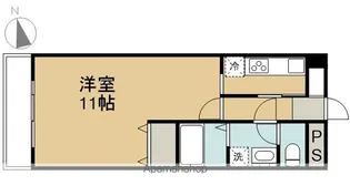 シティオ蒲田【502号室】の間取り