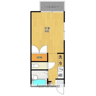 ドミール平町【1階】の間取り