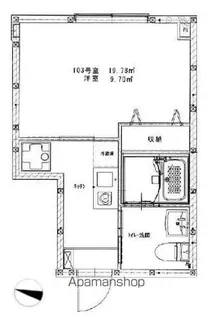 パークノート東日暮里【1階】の間取り