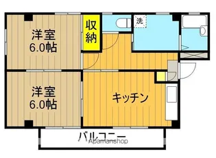 ヴェルドール神明【3階】の間取り