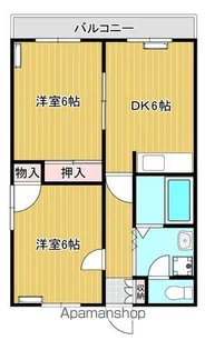 サンチェリー25【505号室】の間取り