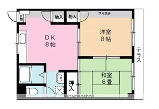 カーサドリーム【102号室】の間取り
