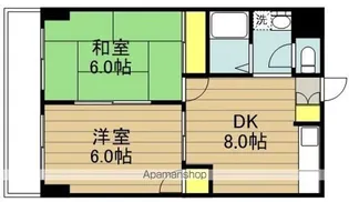 MTハイツ1ST【204号室】の間取り