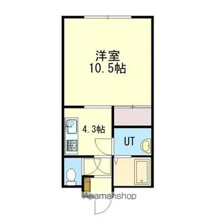 アウルヴィラ【206号室】の間取り