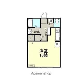 グリーンヴューA【201号室】の間取り