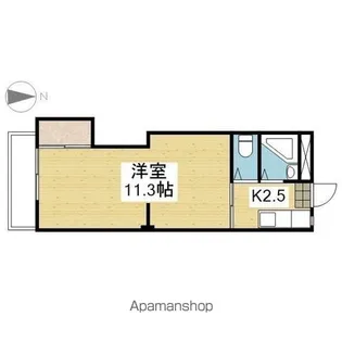メゾンド南海Ⅰ【307.号室】の間取り