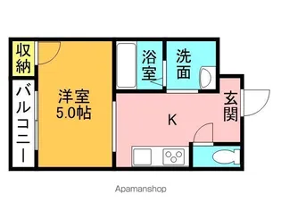 佐野サンパーク【1階】の間取り