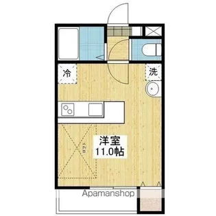 RENOTTA ASODA【206号室】の間取り