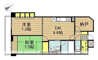 ブルームライフ戸田公園【2階】の間取り