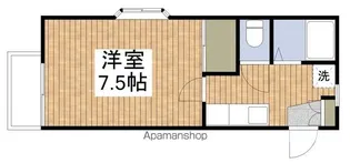ダイヤモンドパレス【2階】の間取り