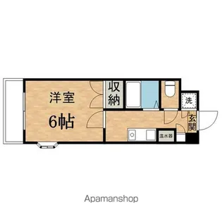 アリススプリングス【301号室】の間取り