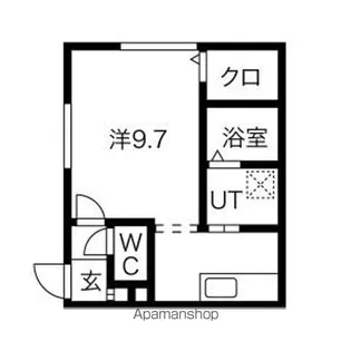 Twinberry Asabu【4階】の間取り