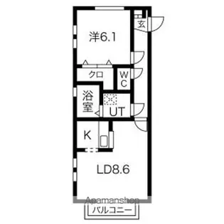 アドバンス【2階】の間取り