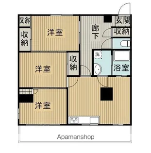 神宮ビル【3階】の間取り