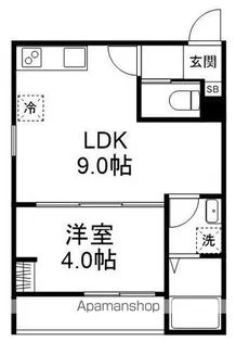GRADUS八千代台Ⅳ【1階】の間取り