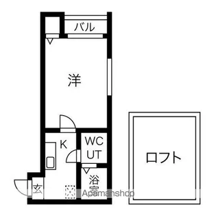 コーポ愛花夢【103号室】の間取り