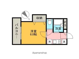 トーワマンション【3階】の間取り