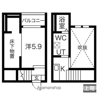 フルマーレ【1階】の間取り
