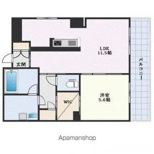 OLIVIER(オリヴィエ)【A202号室】の間取り