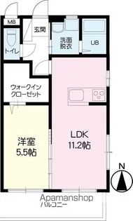 シャソワ【2階】の間取り