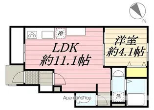 LILY津田沼【1階】の間取り