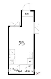 VARY'S 北千住【1-C号室】の間取り