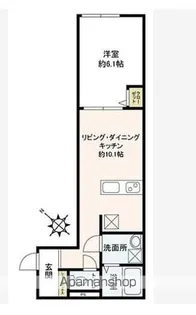 ポルトス千葉【2階】の間取り